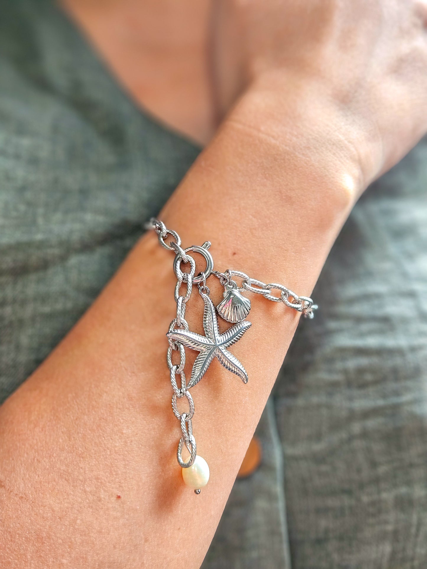 Pulsera Coral