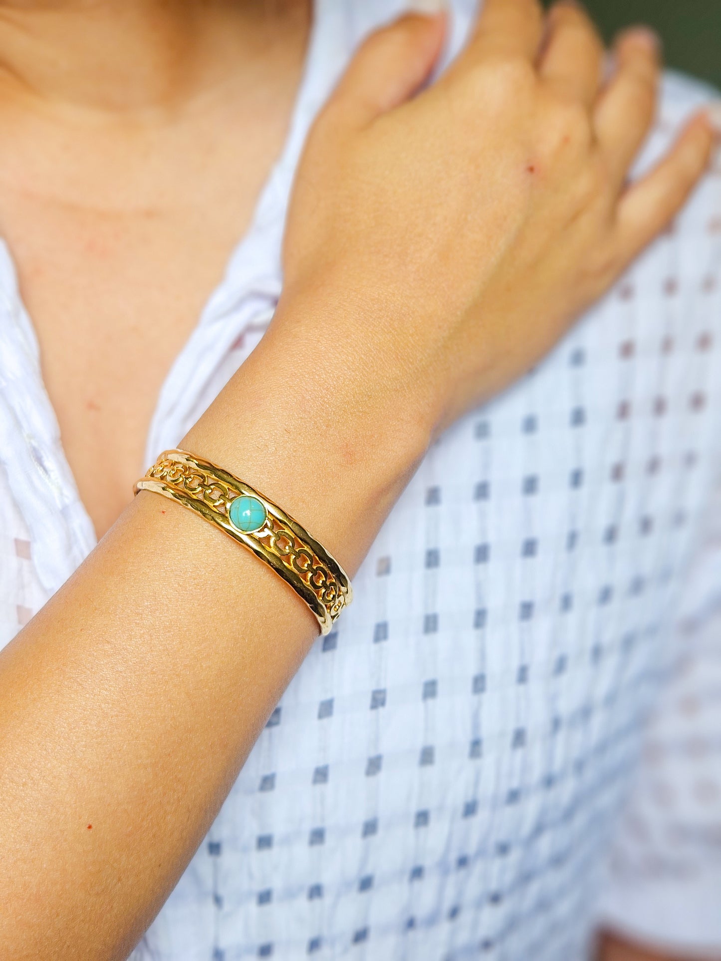 Gold Bangle