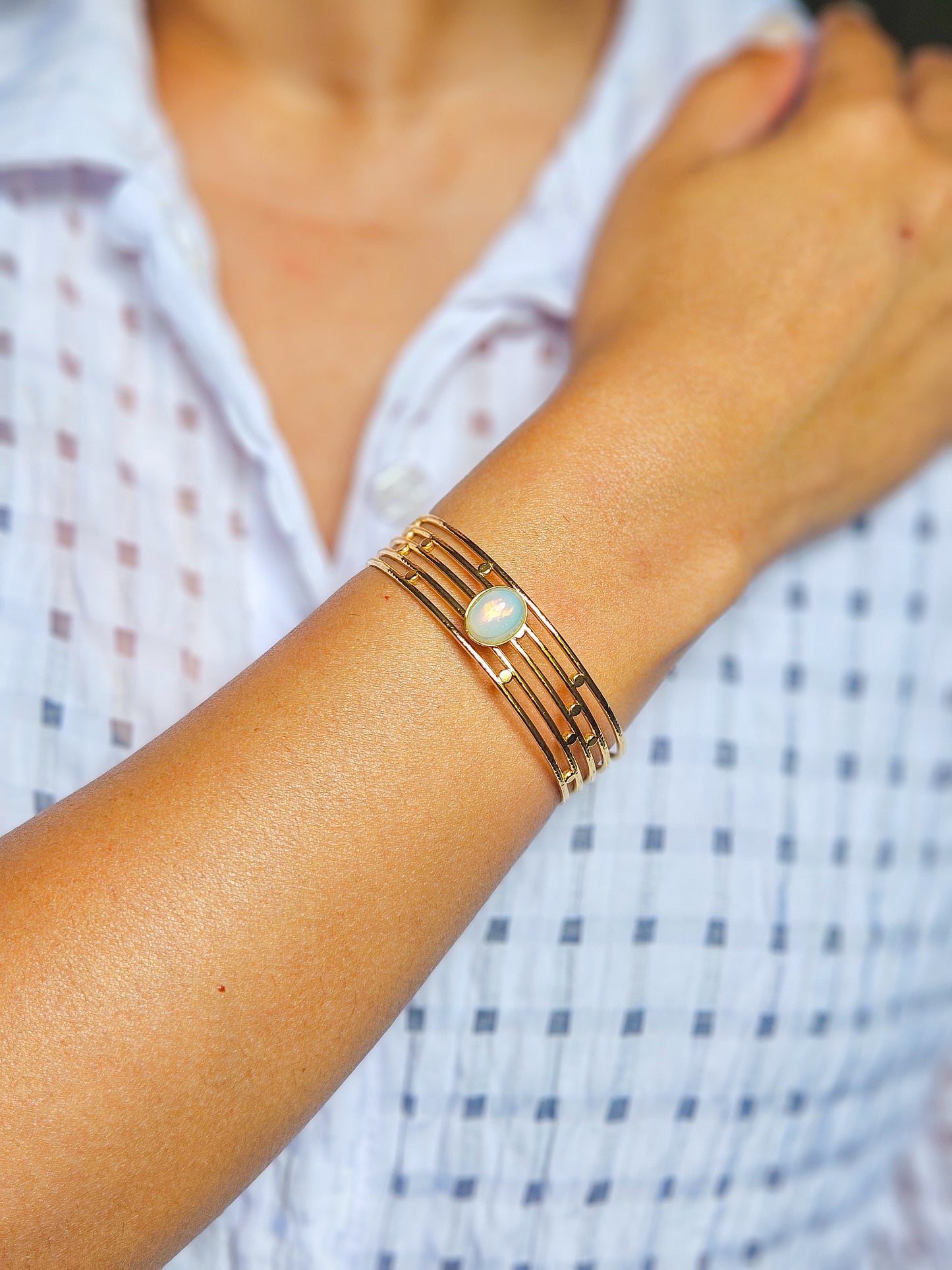 Gold Bangle