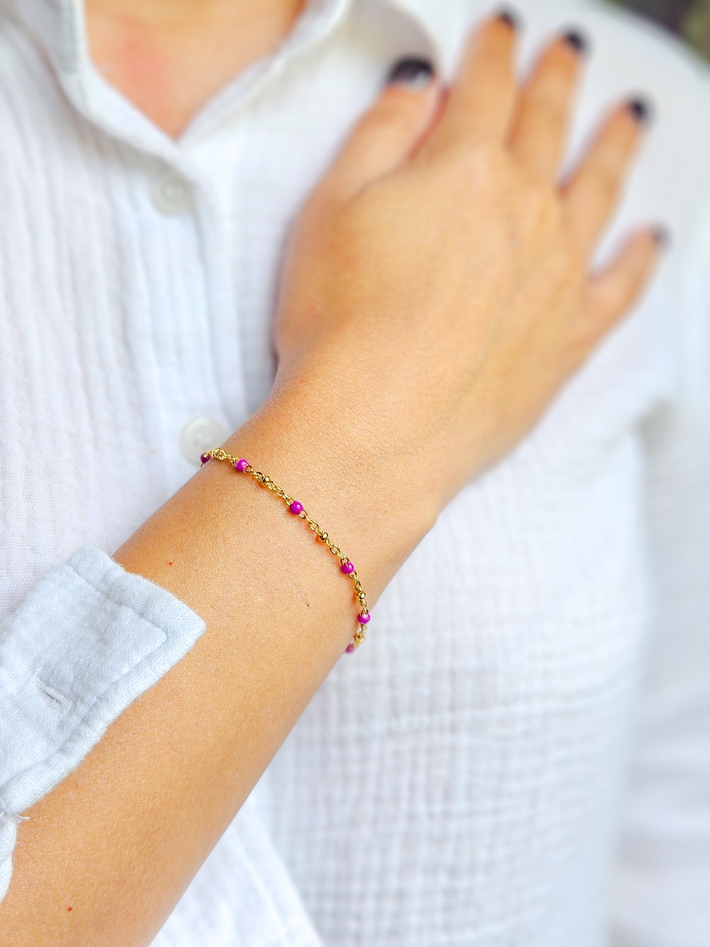 Pulsera festival en verano