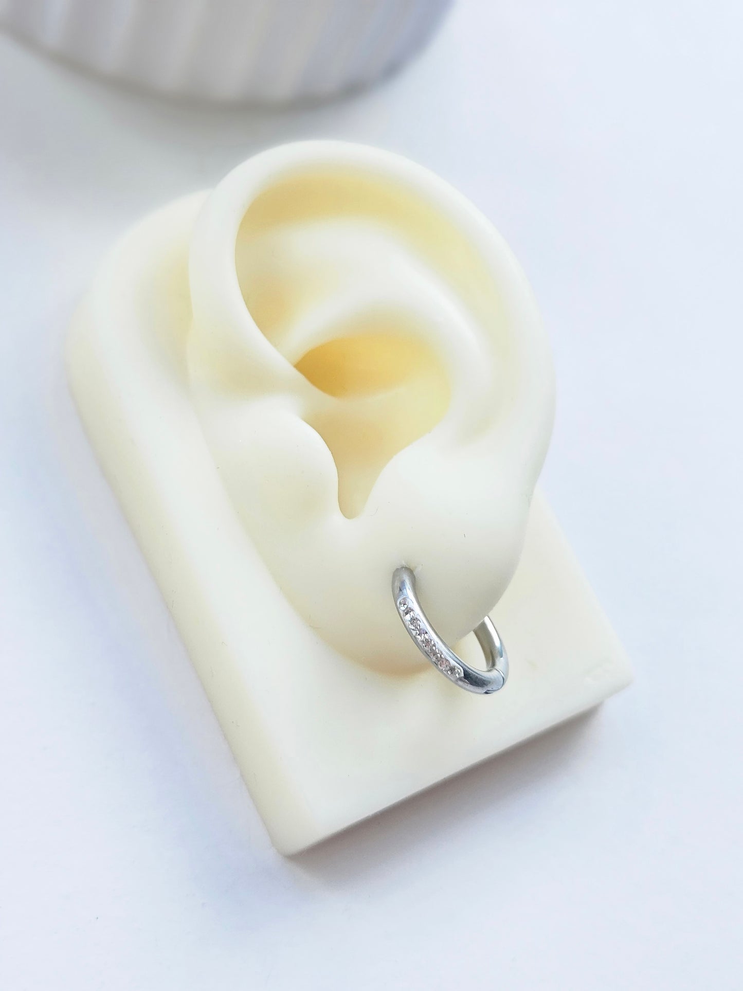 Argollas con ringstones