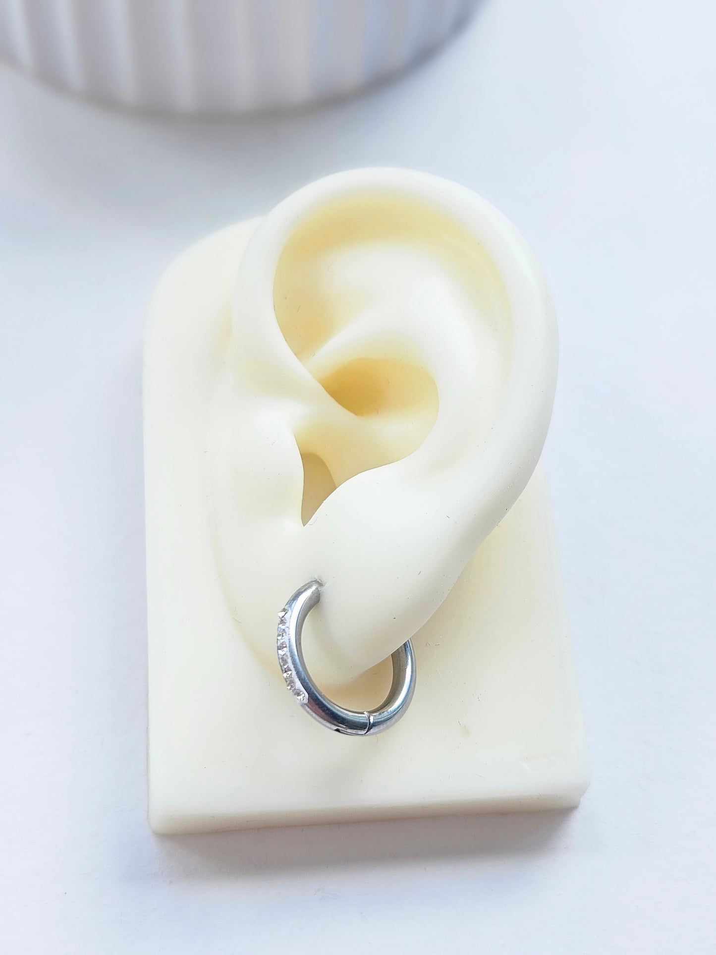 Argollas con ringstones