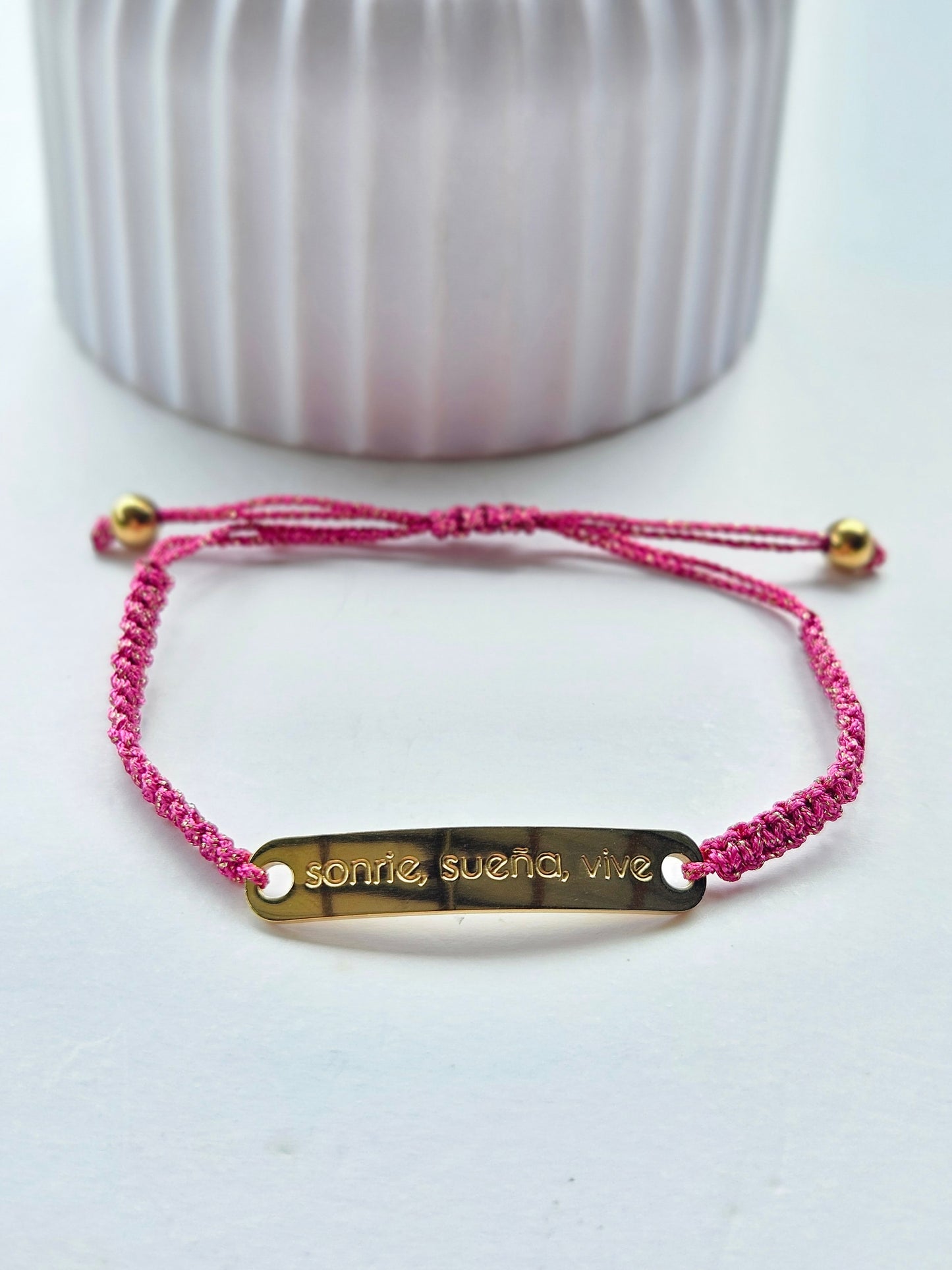 Pulsera inspiracional