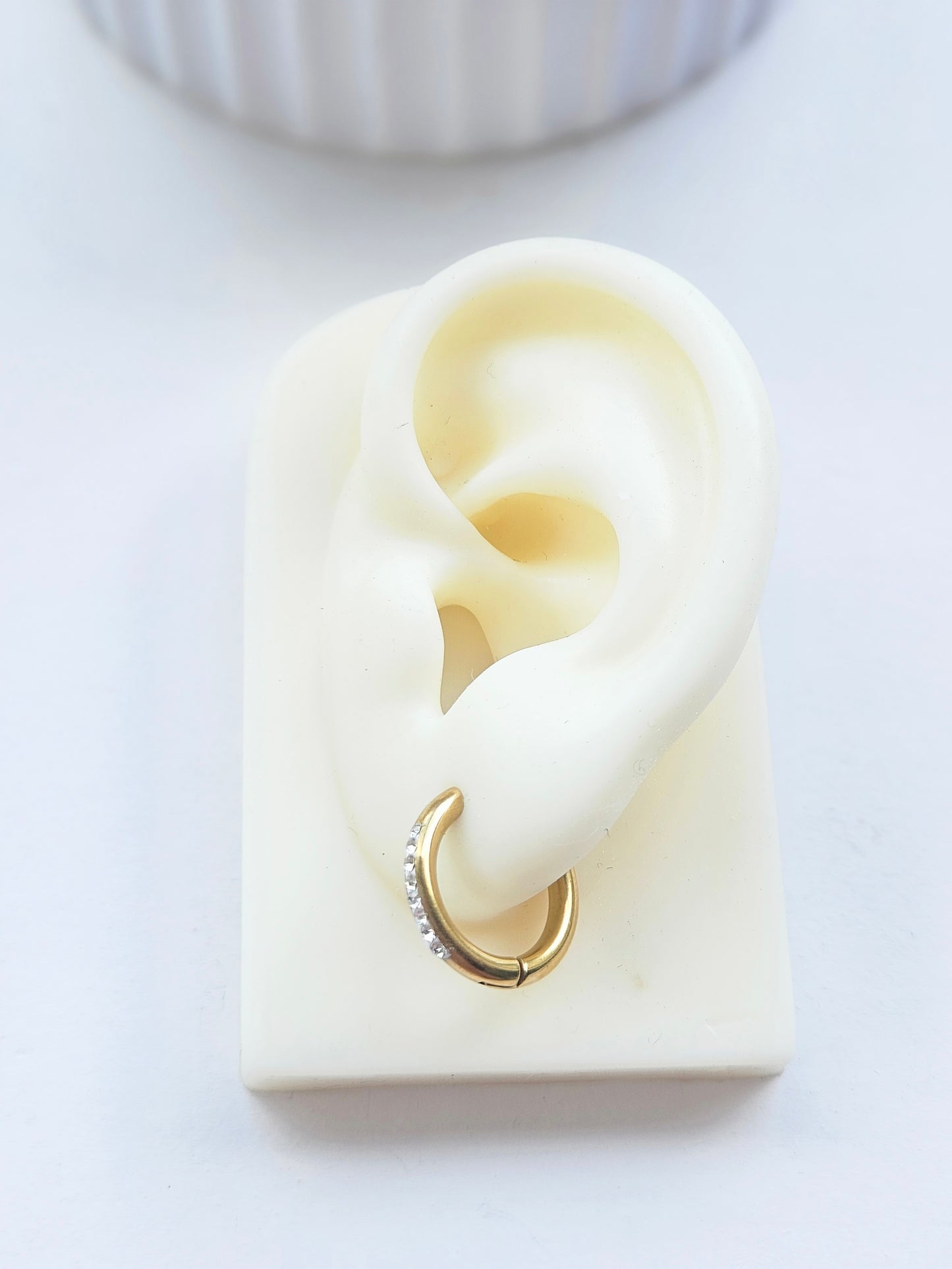 Argollas con ringstones