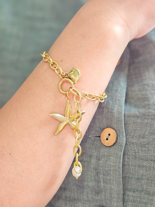 Pulsera Coral