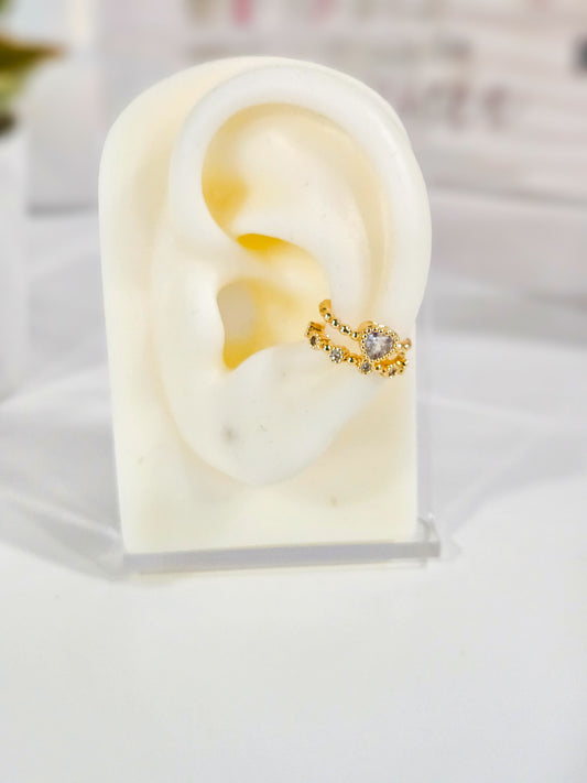 Earcuff corazón