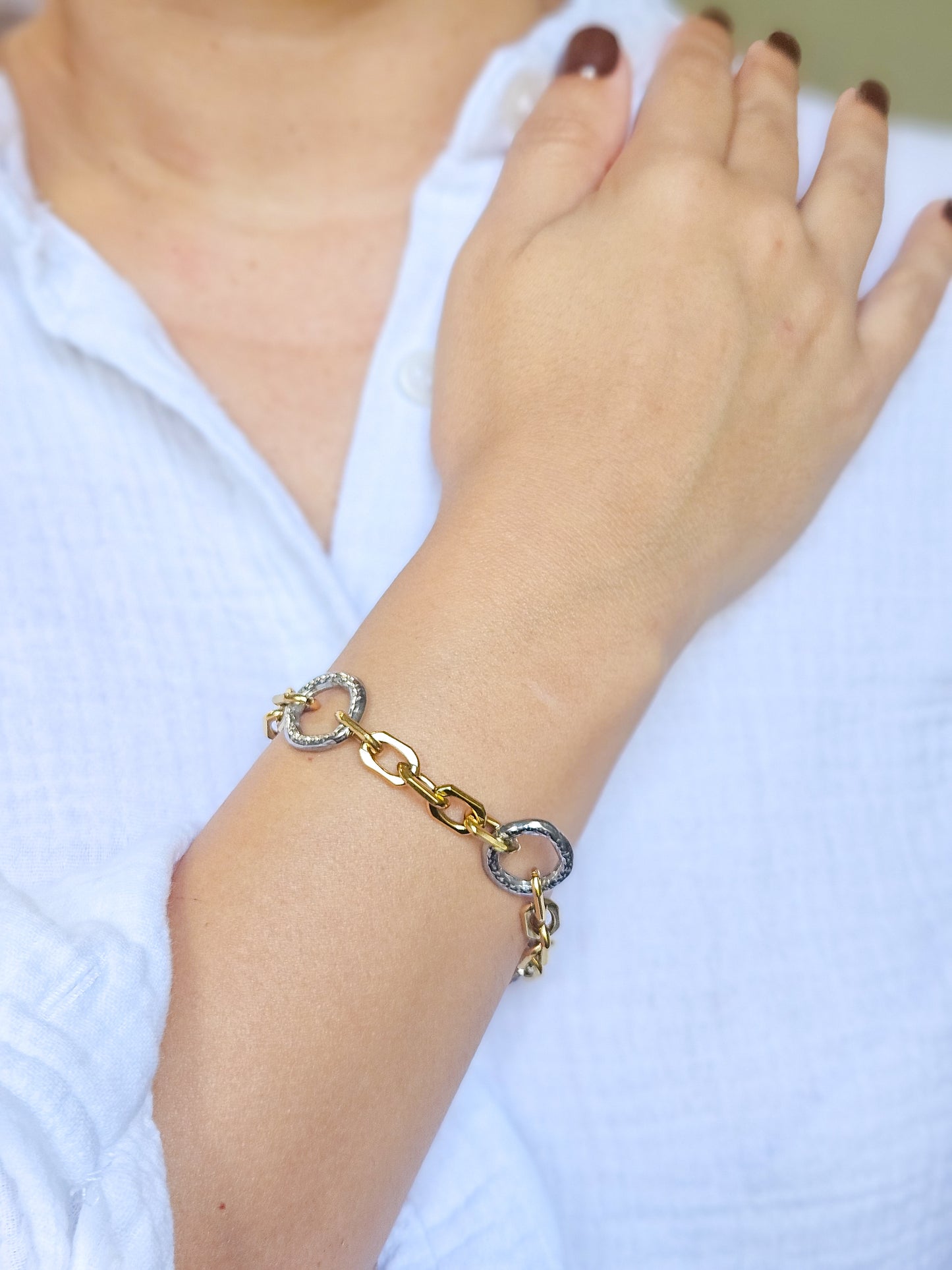 Pulsera dos tonos