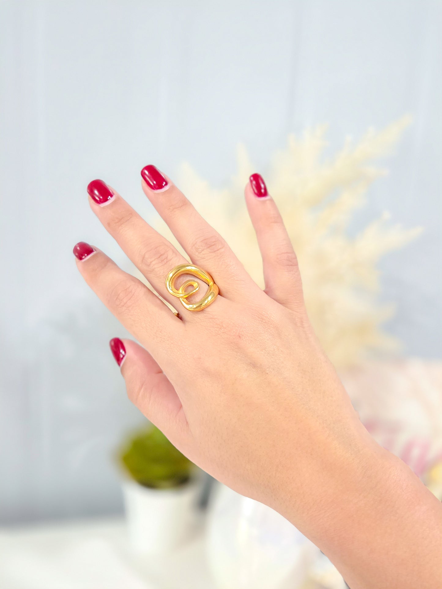 Sortija corazón gold