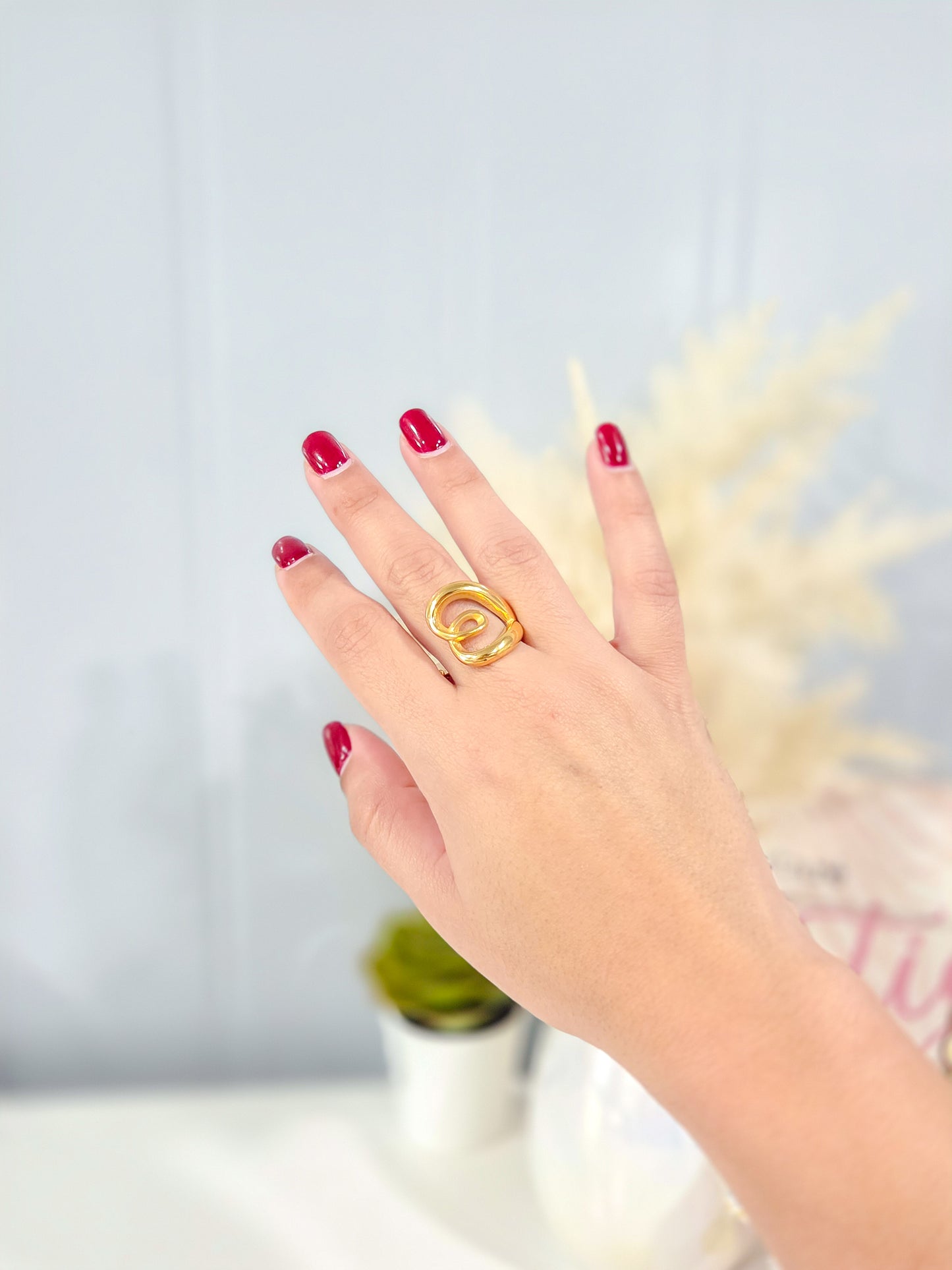 Sortija corazón gold