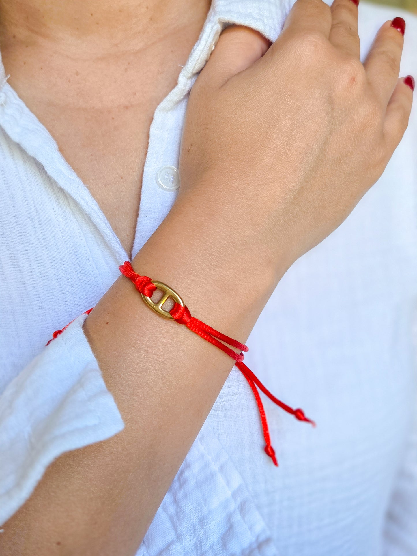 Pulsera hilo rojo