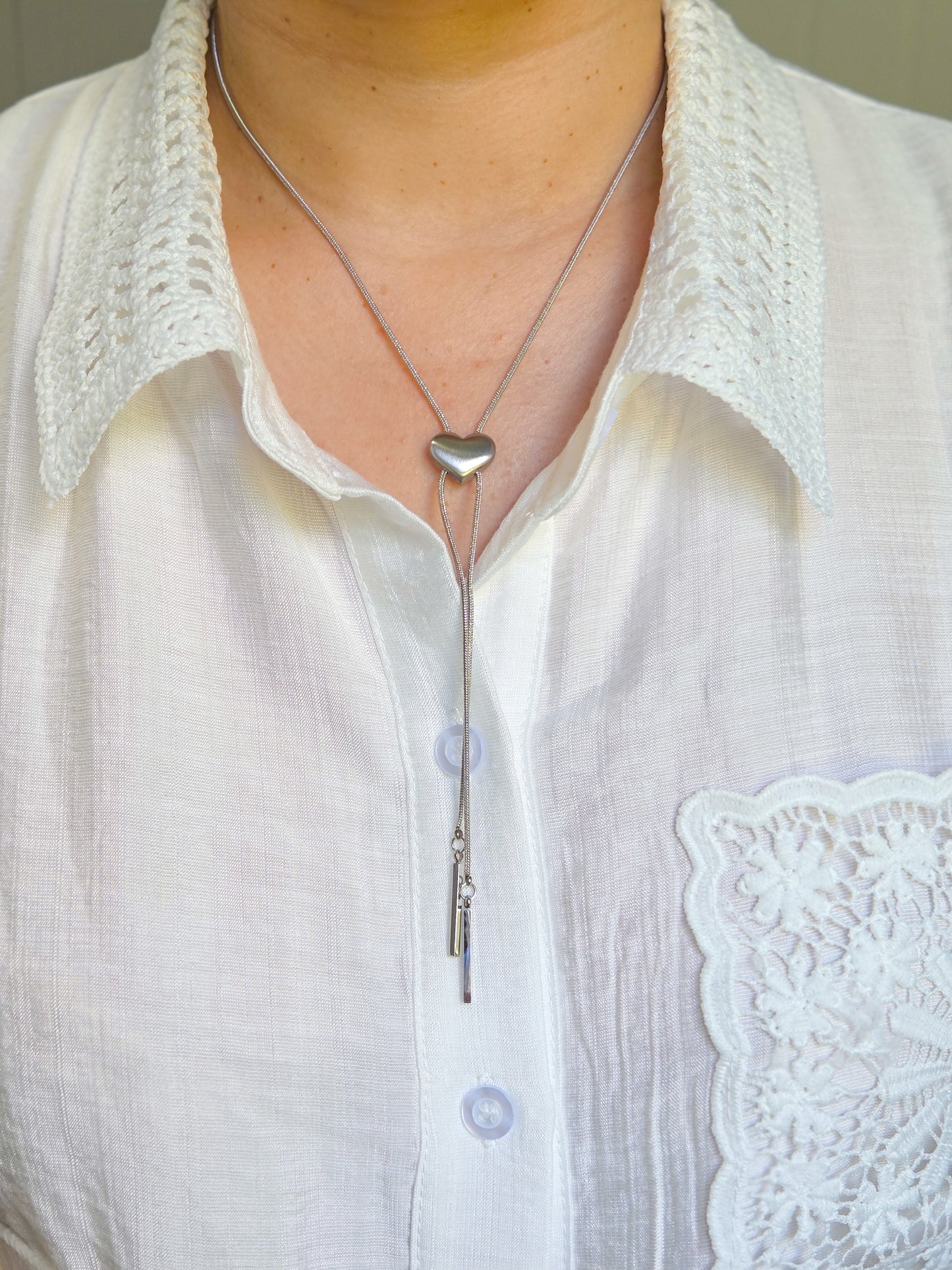 Cadena de corazón
