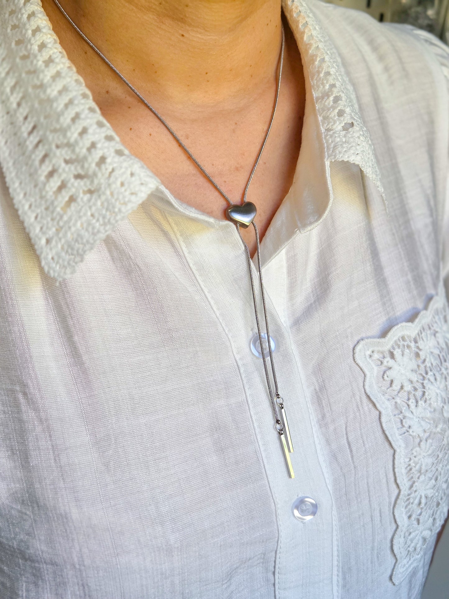 Cadena de corazón