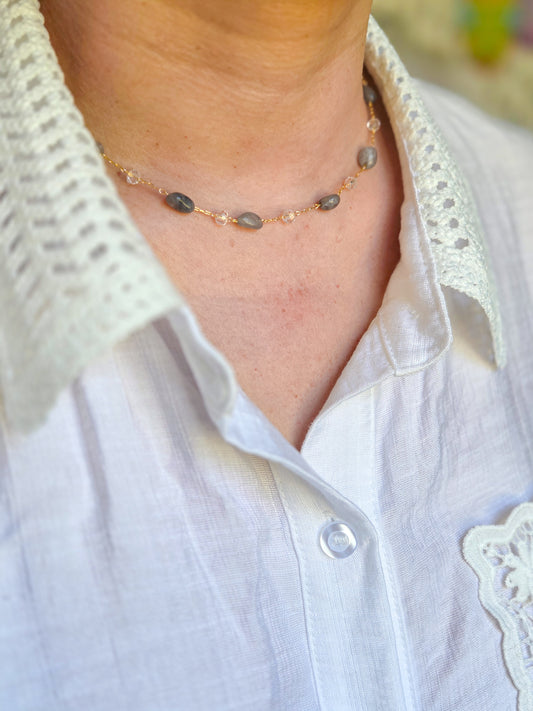 Cadena Piedra Preciosa