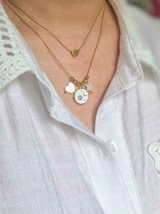 Set luna y estrellas