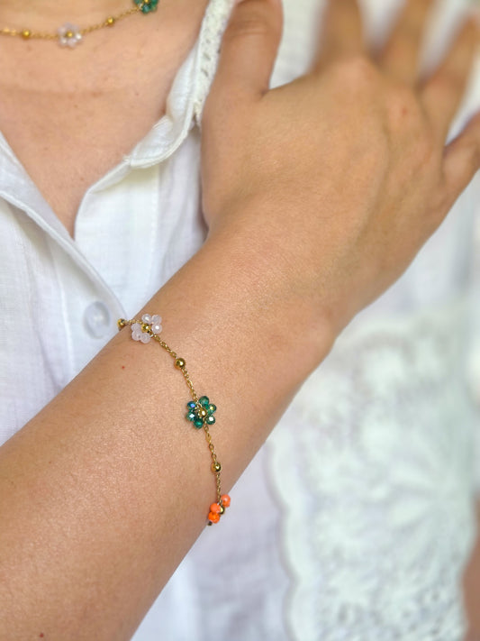 Pulsera flor