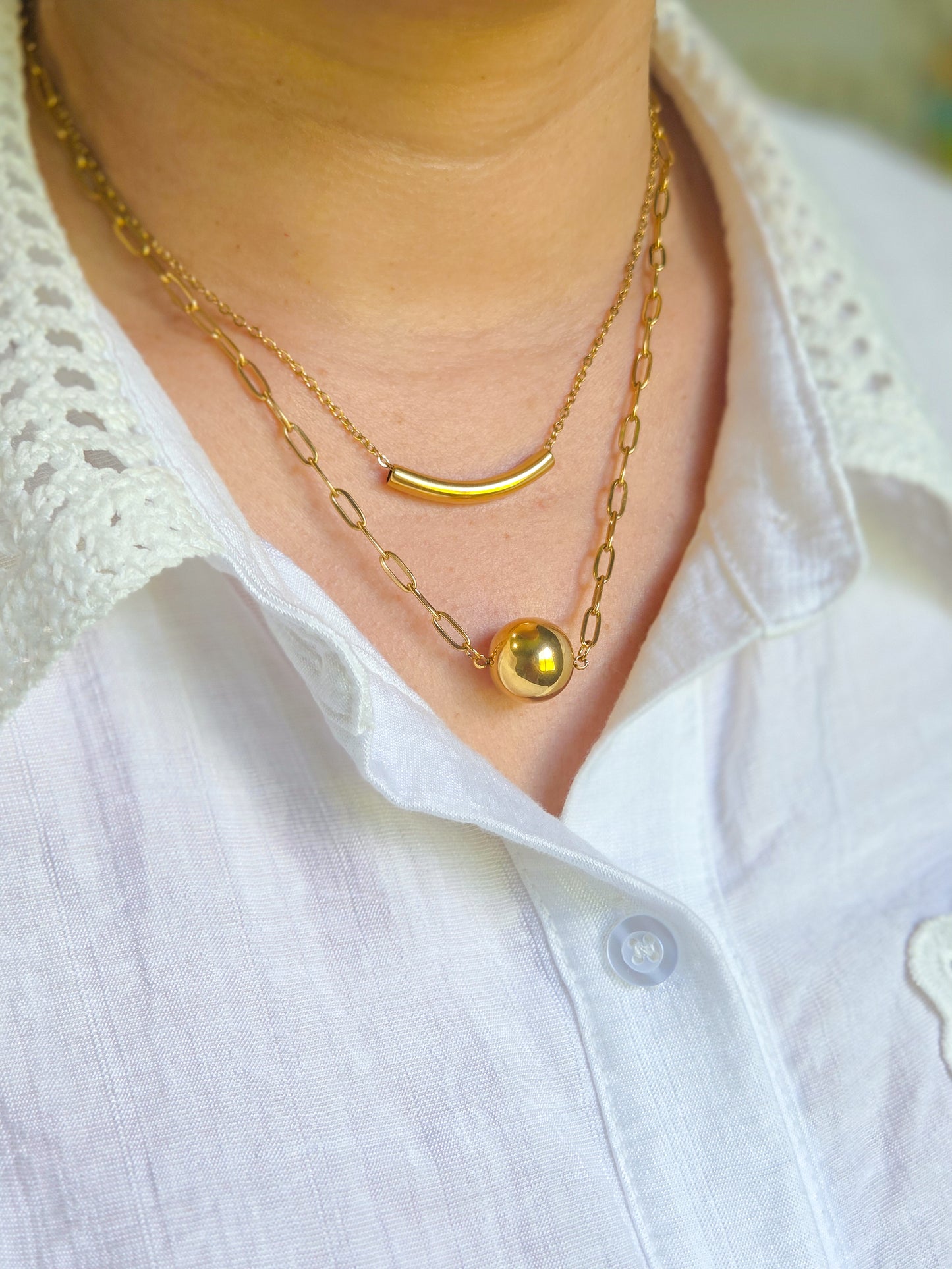 Gold layering