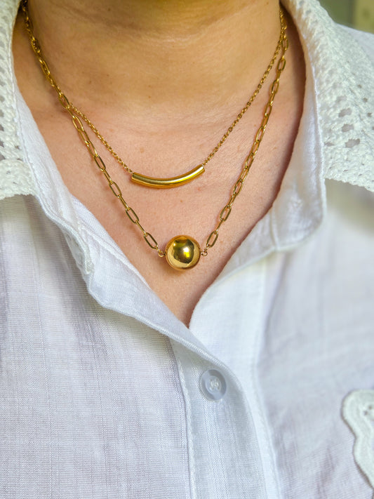 Gold layering