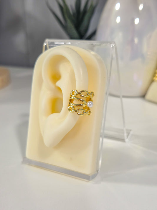 Earcuff perlitas