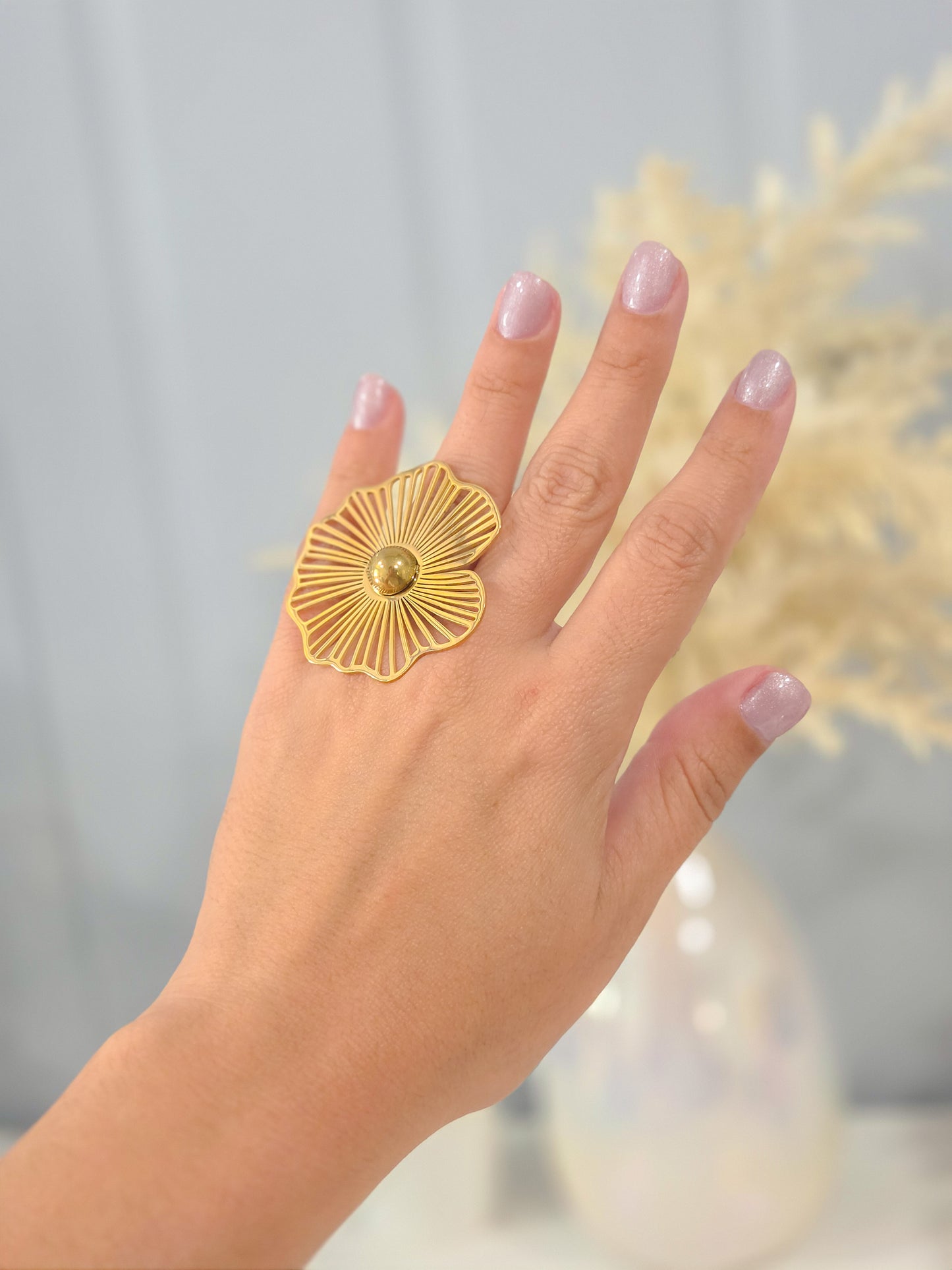 Sortija mega flor