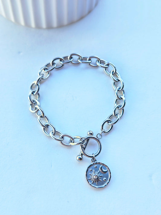 Pulsera sol y luna